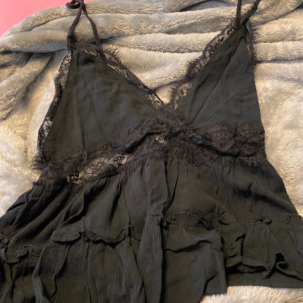 Black cami shirt